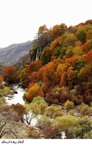 رنگ در رنگ در آبشار بیشه