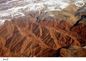 پرواز بر فراز ایران از مشهد تا تهران